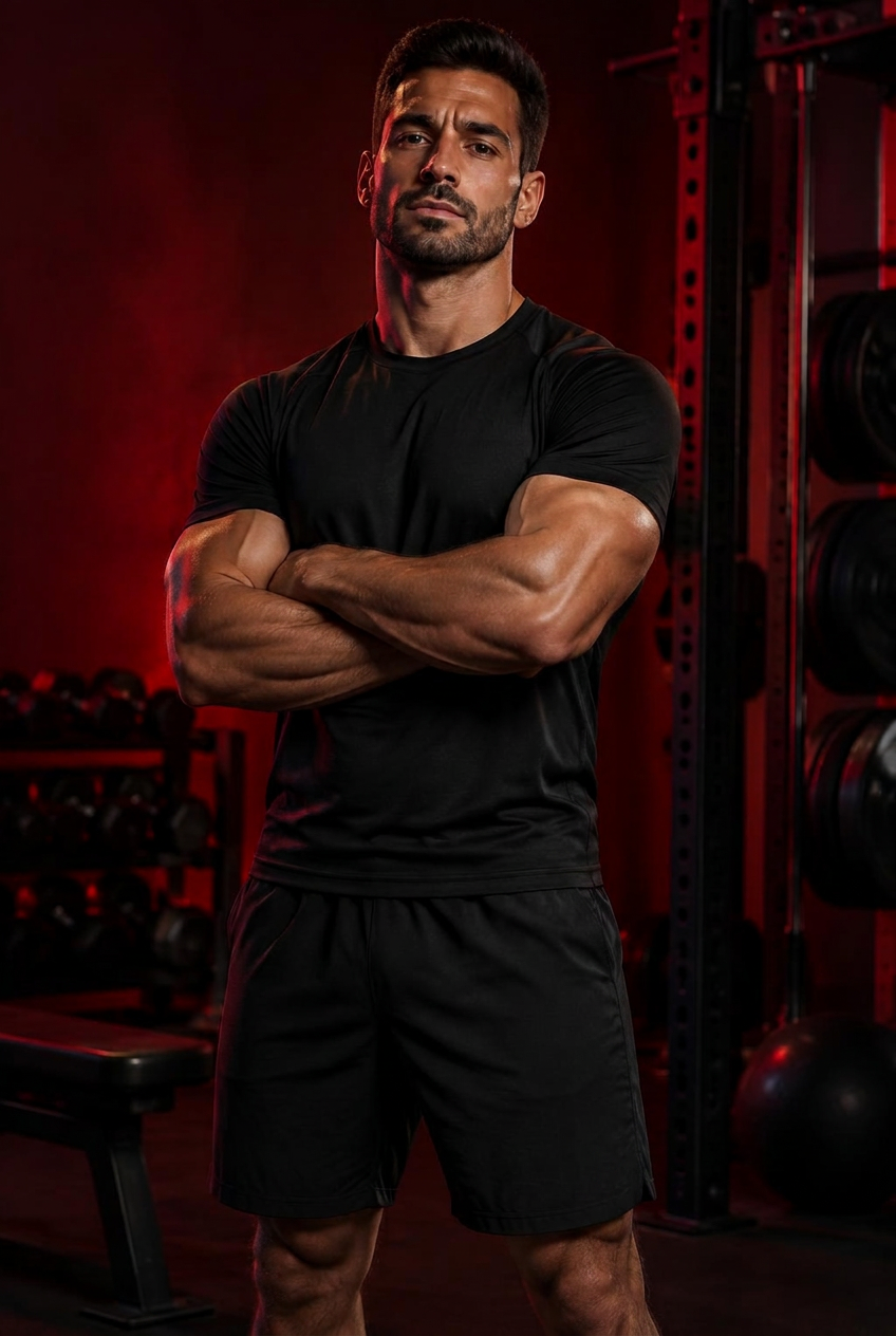 Athlet im Clever Fit Studio